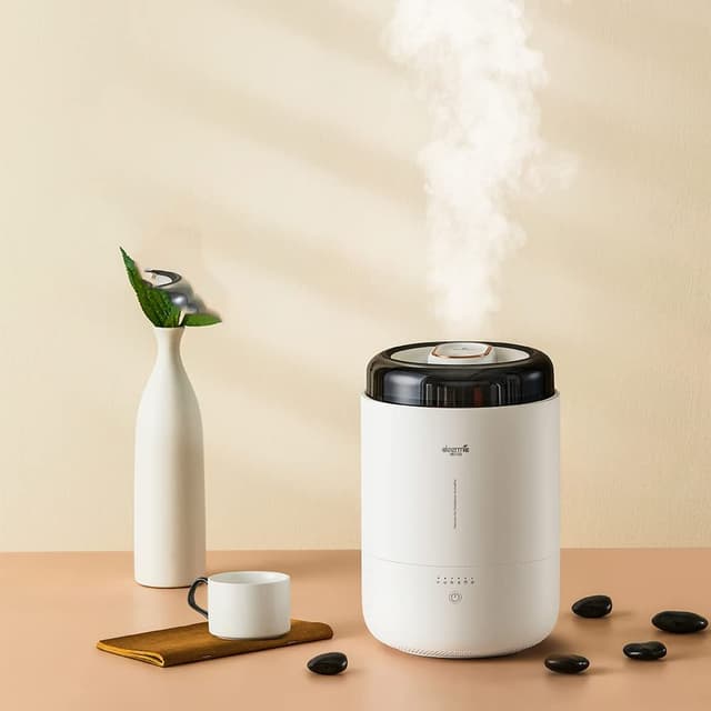 جهاز ترطيب الهواء بالرذاذ الساخن Deerma Distillation Hot Mist Humidifier RZ100 سعة 2 لتر