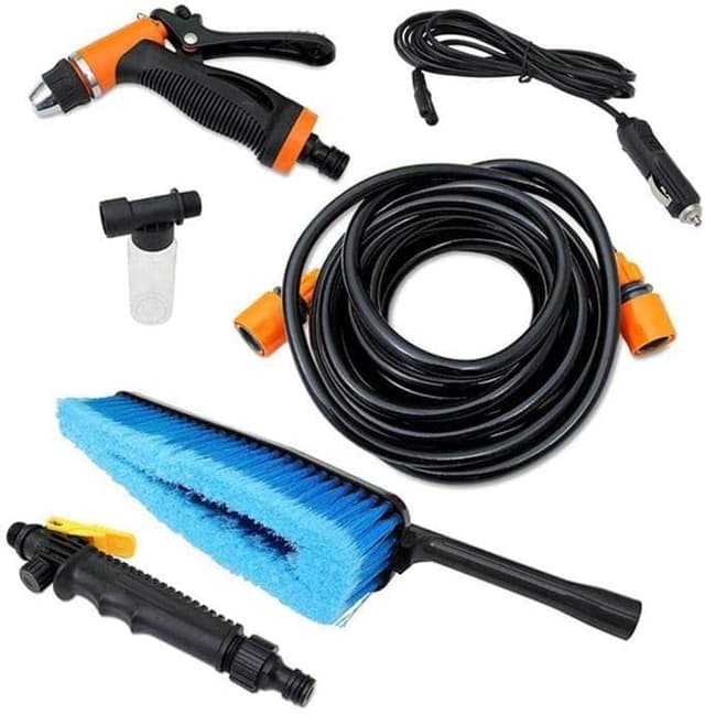مضخة غسيل السيارات Toby's DC-12V Portable High Pressure Washer Kit