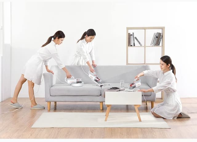 Deerma Corded Mite remover vacuum cleaner CM1300 With a suction power of 12,000 pax