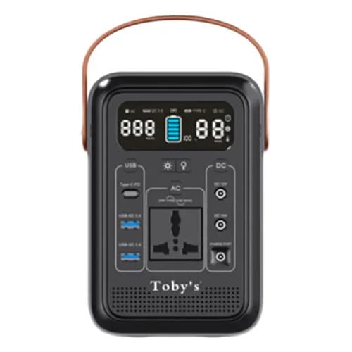 بطارية متنقلة للرحلات Toby's 60A Power Station 60000mAh 222WH