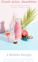 Fresh Juice Portable Blender 350ml capacity With a capacity of 1400 mAh