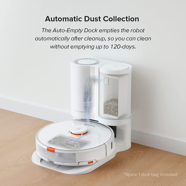 مكنسة روبوت شاومي روبوروك Roborock Vacuum S7+ Plus مع صندوق للغبار