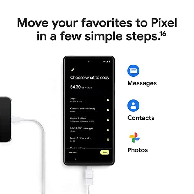موبايل جوال جوجل بيكسل 6 Google Pixel 6 Smartphone