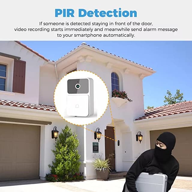 جرس ذكي انتركوم مع كاميرا Intercom Smart Video Doorbells