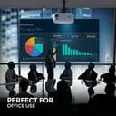 بروجكتر منزلي سنيمائي أندرويد بدقة 1080p Wownect Mini Android Projector 7000 Lumens بمقاس عرض 300 بوصة