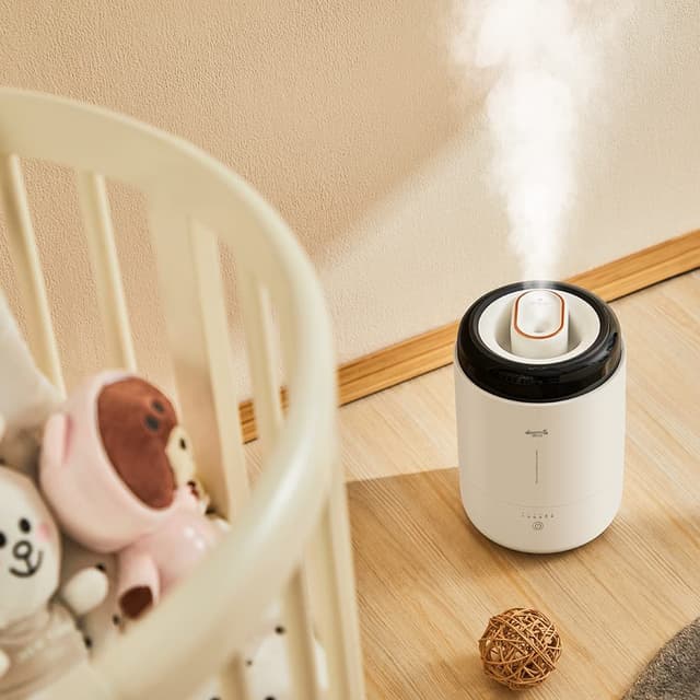جهاز ترطيب الهواء بالرذاذ الساخن Deerma Distillation Hot Mist Humidifier RZ100 سعة 2 لتر