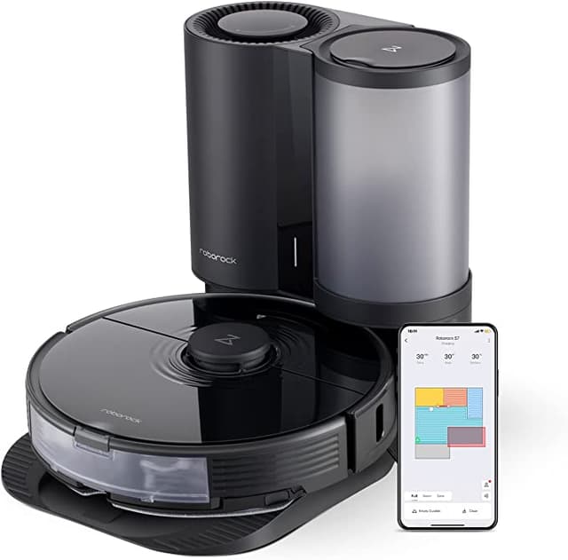 مكنسة روبوت شاومي روبوروك Roborock Vacuum S7+ Plus مع صندوق للغبار