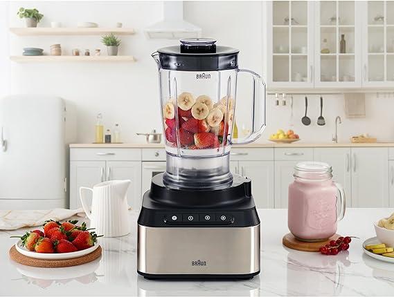 محضرة طعام براون 800 واط 2.1 لتر 11 ملحقات Braun Food Processor 800 watts 2.1 liters - SW1hZ2U6MzA2NTIxNA==