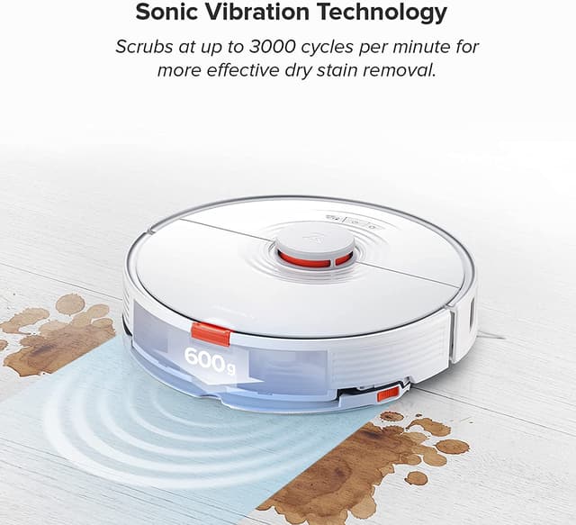 مكنسة روبوت شاومي روبوروك Roborock Vacuum S7+ Plus مع صندوق للغبار