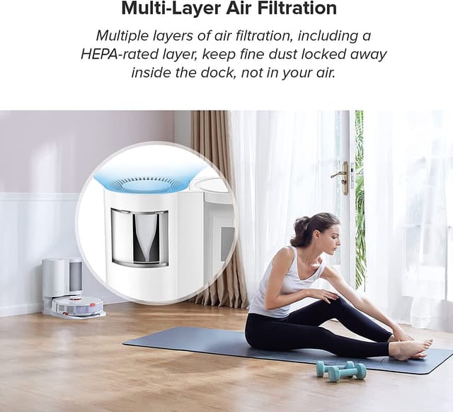 مكنسة روبوت شاومي روبوروك Roborock Vacuum S7+ Plus مع صندوق للغبار