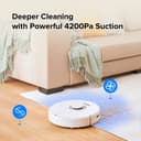 مكنسة روبوت شاومي روبوروك Roborock Vacuum Q7Max+ Plus مع صندوق للغبار