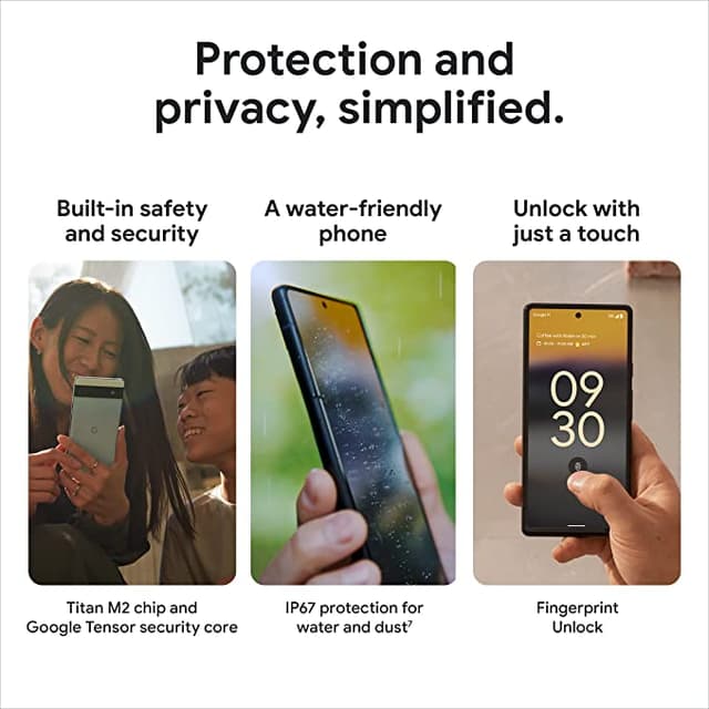 موبايل جوال جوجل بيكسل نسخة يابانية رامات 6 جيجا 128 جيجا تخزين Google Pixel 6A Smartphone