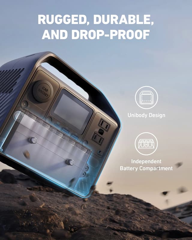 بطارية انكر للرحلات Anker 521 Power station 256Wh