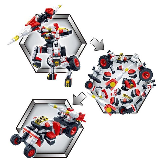 Banbao - 2-in-1 Mech II Building Set 255pcs - SW1hZ2U6NjkyODQ0