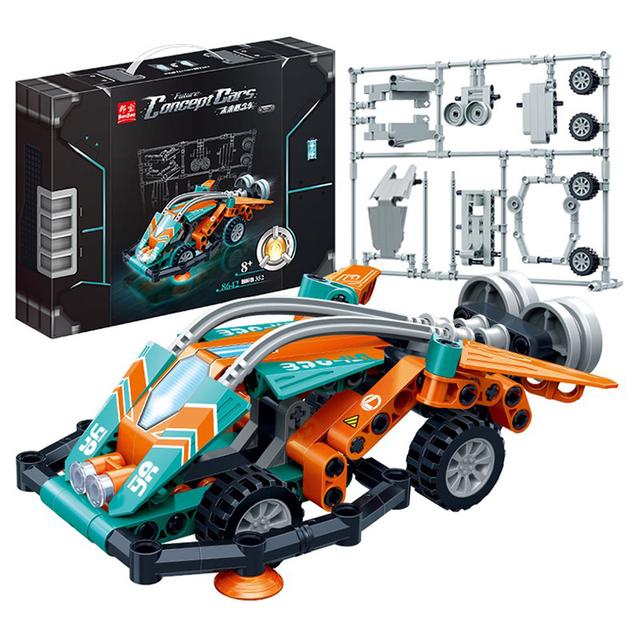 مكعبات على شكل سيارة 352 قطعة Banbao Concept Cars Building Blocks - SW1hZ2U6NjkyMzk1