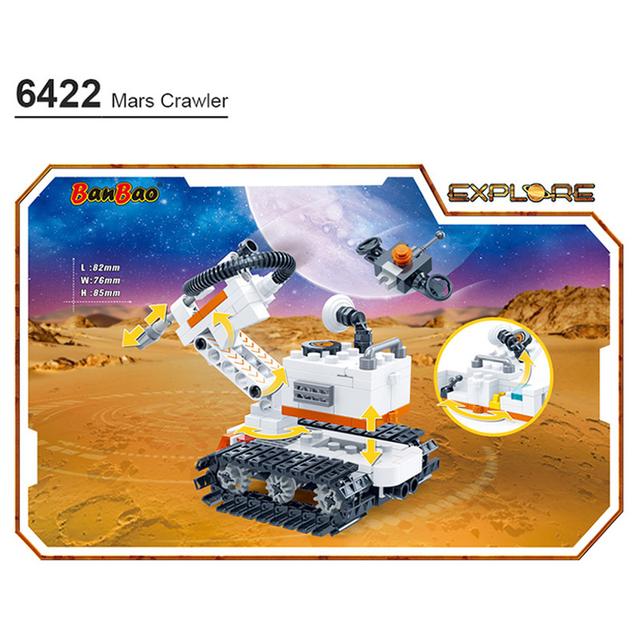 Banbao - Explore Mars Crawler Building Kit 170pcs - SW1hZ2U6NjkzNjE3