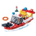 Banbao - Fire Series - Fire Rescue Boat (62 pieces) - SW1hZ2U6NjkzOTc1