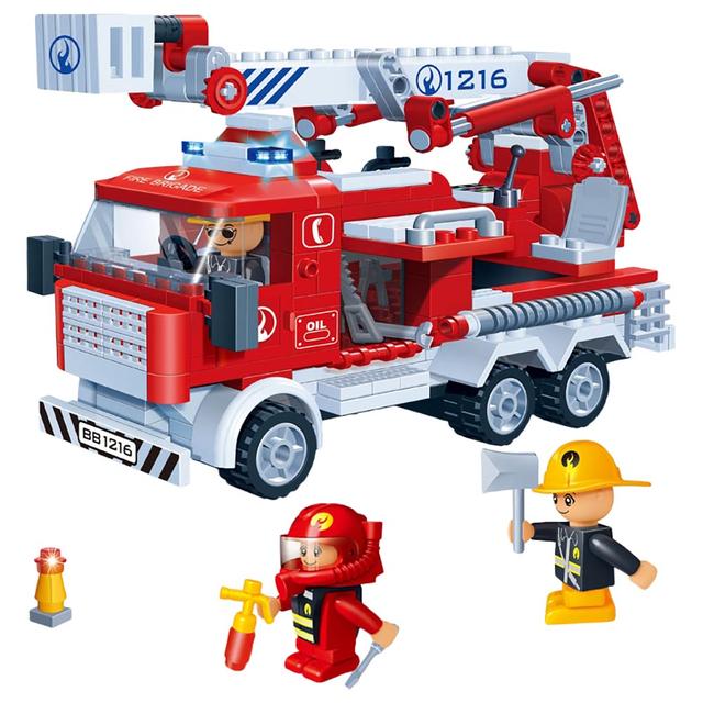 Banbao - Fire Truck Building Kit 290pcs - SW1hZ2U6NjkyNjgy