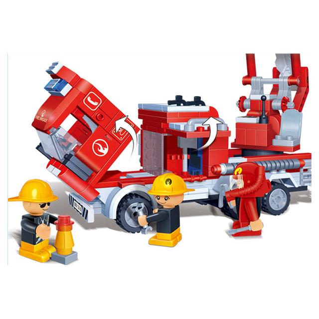 Banbao - Fire Truck Building Kit 290pcs - SW1hZ2U6NjkyNjg0