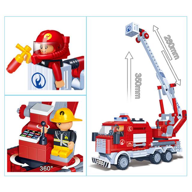 Banbao - Fire Truck Building Kit 290pcs - SW1hZ2U6NjkyNjg2