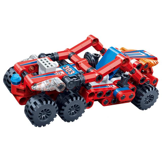 مكعبات على شكل سيارة 128 قطعة Banbao Super Car Building Kit 128pcs - SW1hZ2U6NjkwNzQ4