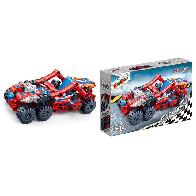 مكعبات على شكل سيارة 128 قطعة Banbao Super Car Building Kit 128pcs - SW1hZ2U6NjkwNzUw