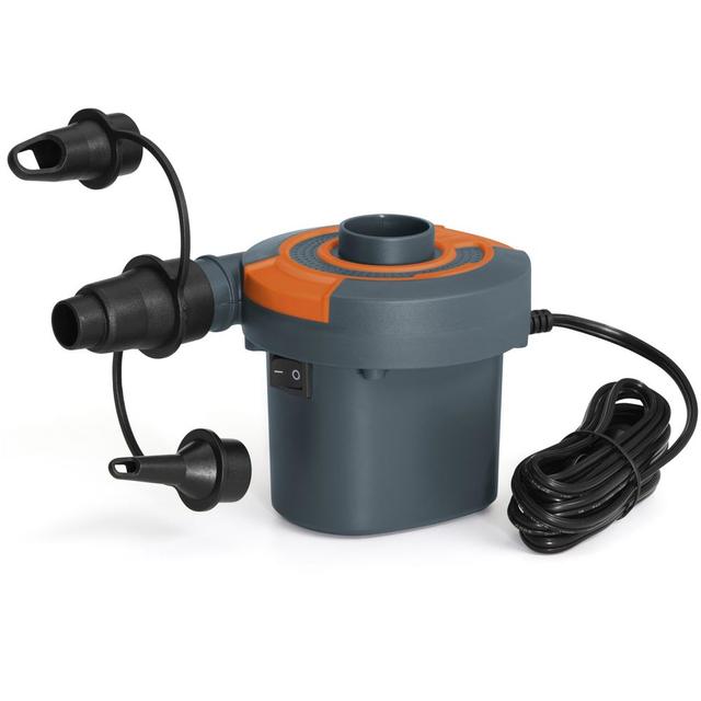 منفاخ هواء 12/220V AC/DC مع ثلاث رؤوس من بيست واي   Bestway Sidewinder Air Pump - SW1hZ2U6NjkyMDQz