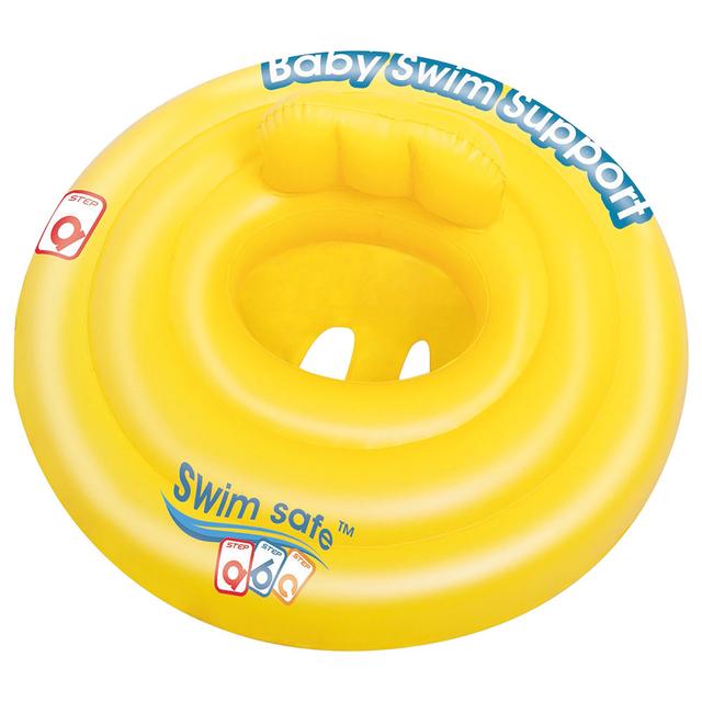 Bestway - Swimsafe Baby Seat Triple Ring - Yellow - SW1hZ2U6NjkzNTM0