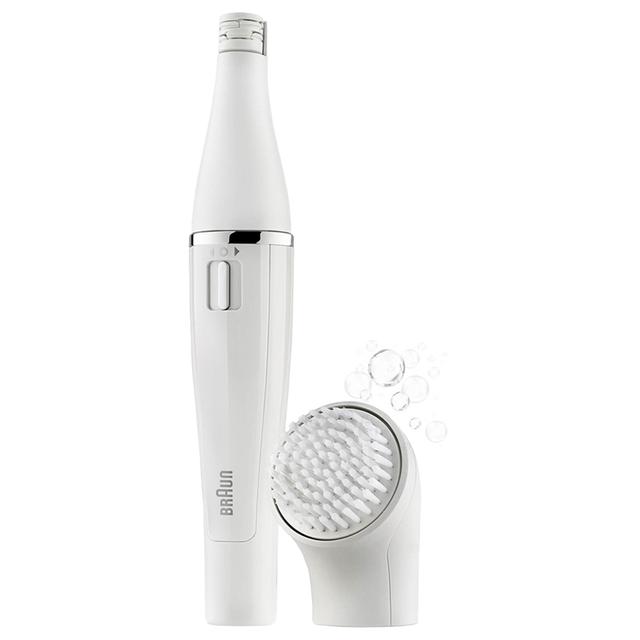 ماكينة حلاقة براون للوجة مع رأس تنظيف البشرة ومرآة Braun Face 851 Beauty Edition Facial Cleansing Brush - SW1hZ2U6Njk1NzI5