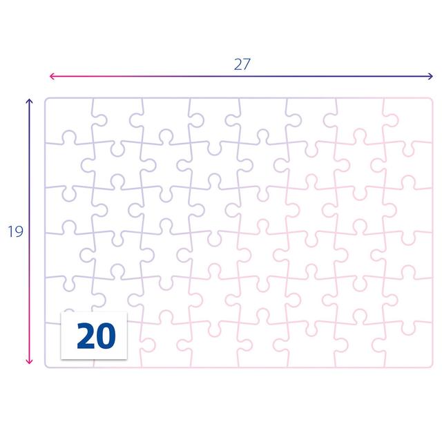 لعبة بزل تطبيقات للأطفال بيبي شارك 20 قطعة كلمنتوني حزمة 2 في 1 Clementoni Babyshark Supercolor Puzzle - 2x20pcs - SW1hZ2U6Njg5NDk3