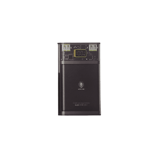 باور بانك جرين سعة 20000 مللي أمبير Green Lion Integrated Transparent Power Bank