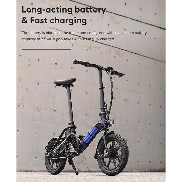 سيكل دراجة كهربائية فيدو دي 3 برو قابلة للطي 25 كم/س Folding E-Bike D3 Pro - SW1hZ2U6Njg3OTc3