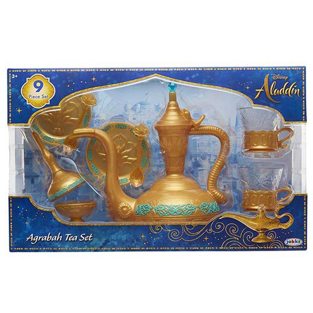 طقم شاي علاء الدين 9 قطع Jakks Pacific Disney Aladdin Arabian Tea Set