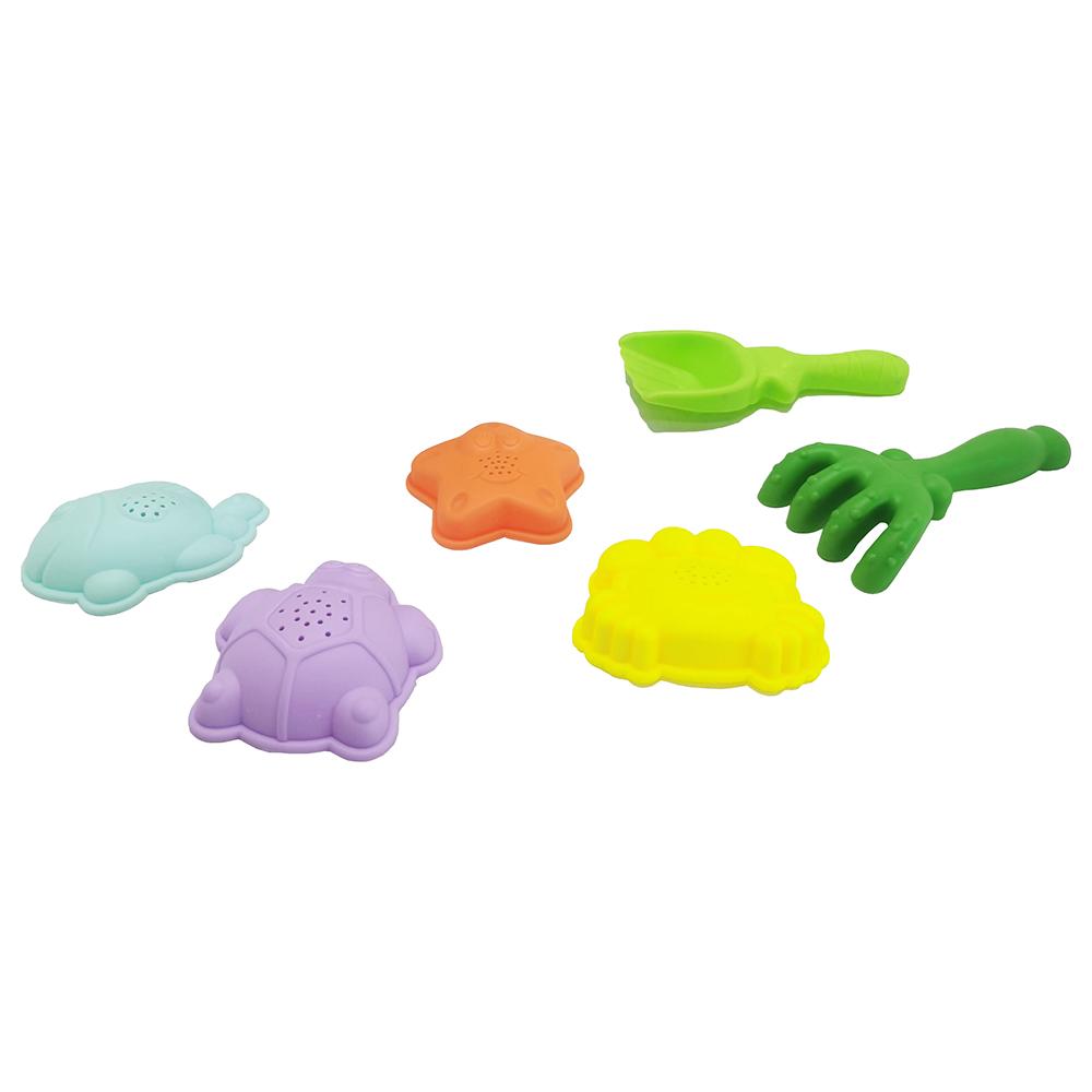 Mondo - Beach Bucket Set Silicone 7Pcs