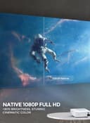 بروجكتر منزلي أندرويد Wownect Mini Android Projector 7000 Lumens Screen With Projector Screen مع شاشة عرض بمقاس 150 بوصة