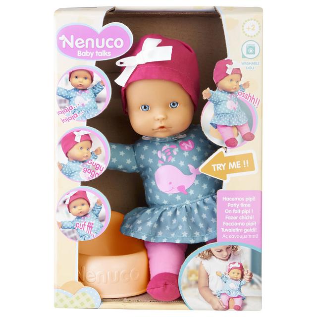 دمية اطفال 25 سم Baby Doll Talks Potty Time Battery Operated-Nenuco - SW1hZ2U6Njg4OTkx