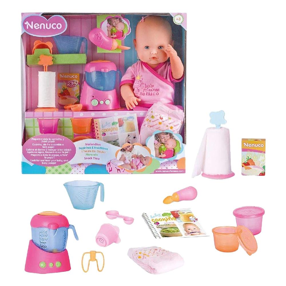 دمية اطفال 42 سم Doll Meals Battery Operated-Nenuco