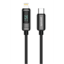 سلك تايب سي ايفون لايتننج سريع 1.2 متر بورودو Porodo 35W Braided USB-C To Lightning Cable