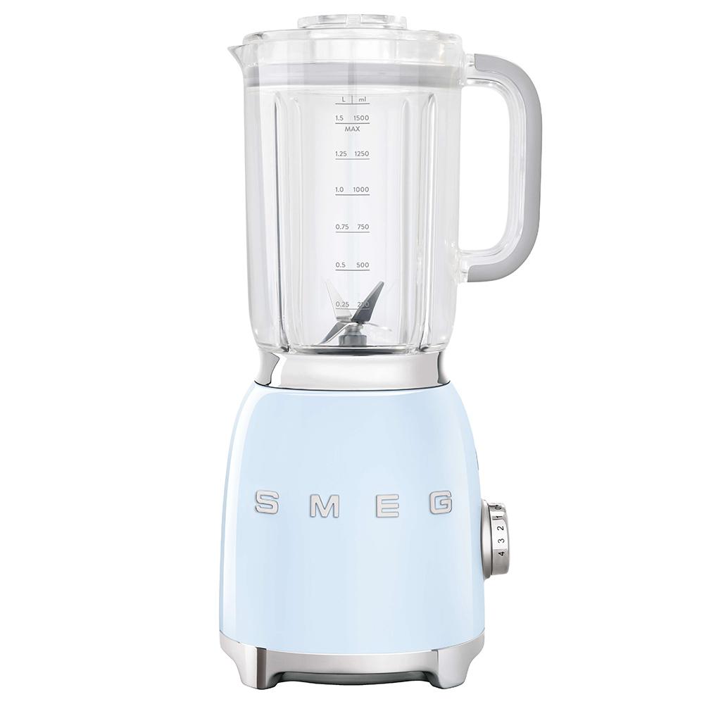 Smeg - 50's Retro Style Aesthetic Blender - Pastel Blue