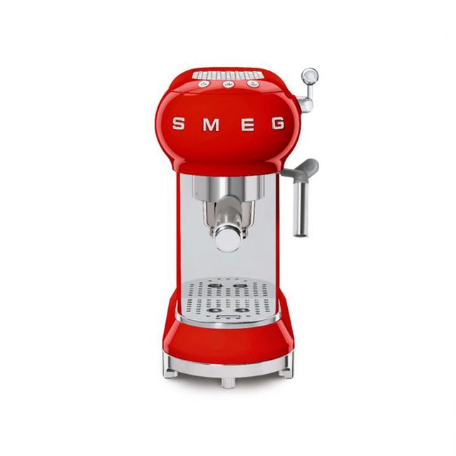 ماكينة قهوة أسبريسو 1350 واط أحمر سميج Smeg Espresso coffee machine - SW1hZ2U6NzAxNDYz