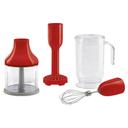 خلاط يدوي مع ملحقات أضافية 700 واط أحمر سميج Smeg Hand blender with extra attachments - SW1hZ2U6NzAxNDk3