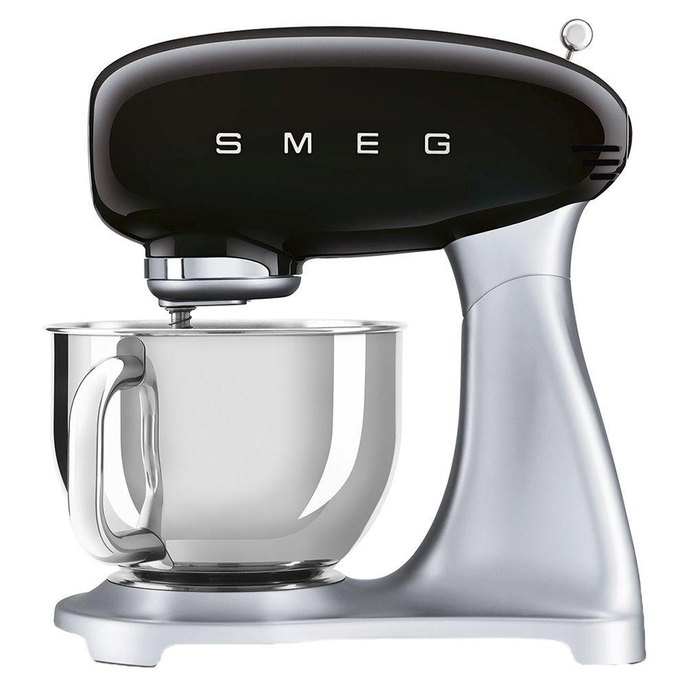 عجانة كهربائية 800 واط أسود سميج Smeg Electric mixer