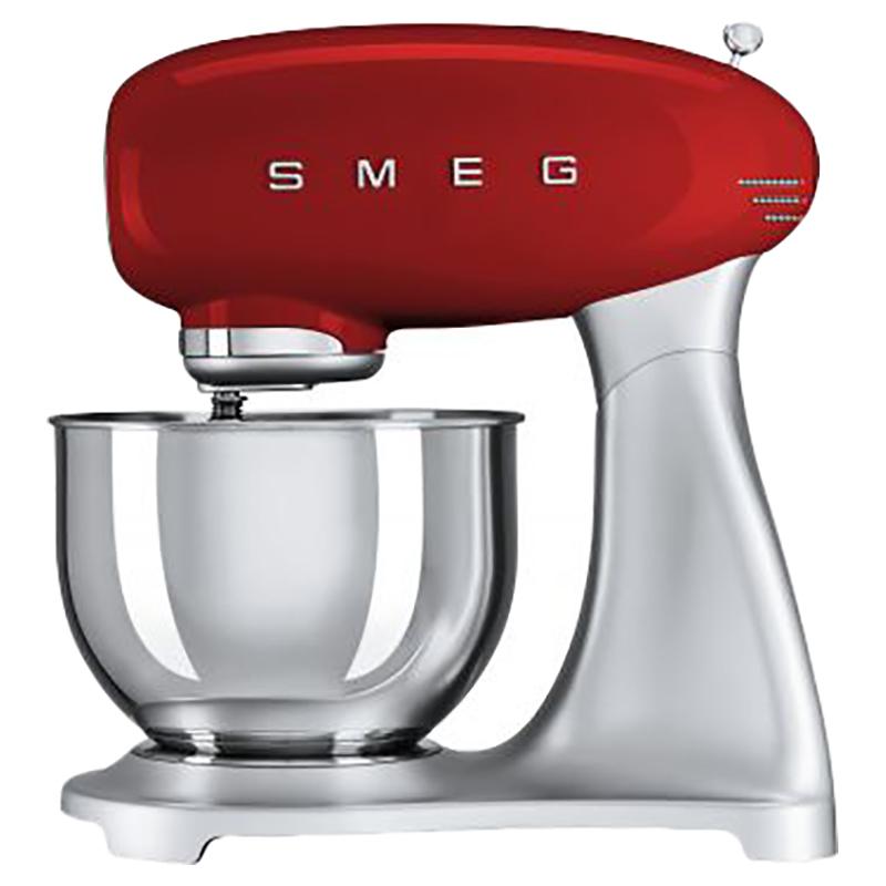 عجانة كهربائية 800 واط أحمر سميج Smeg Electric mixer