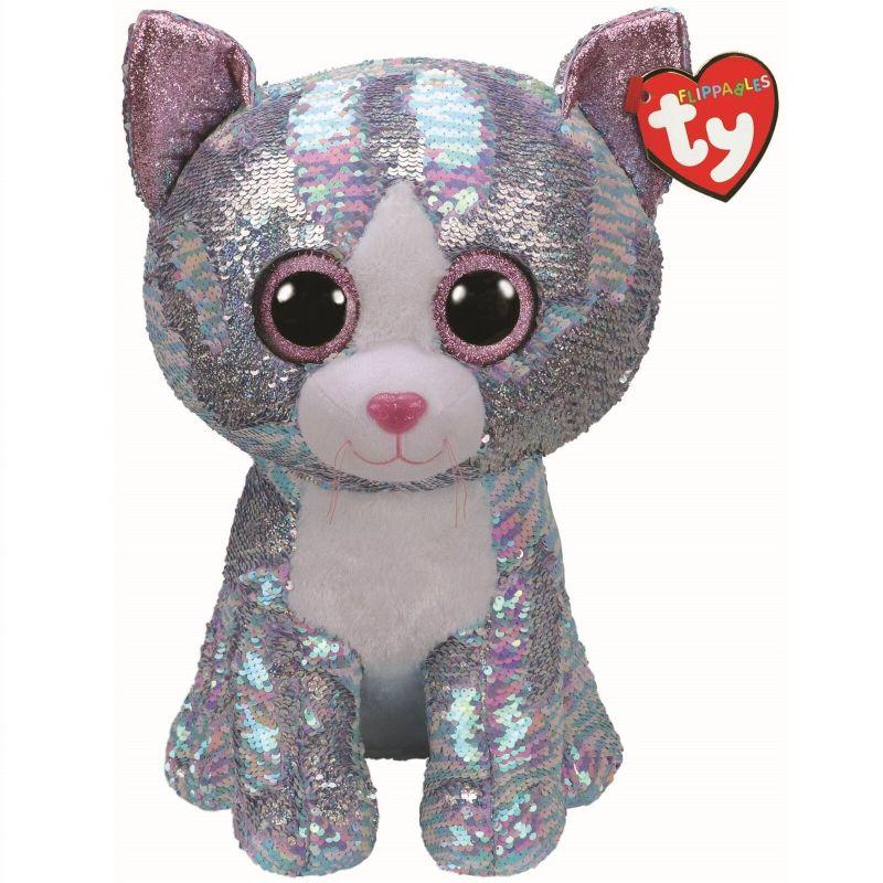 Ty - Boos Flippable Cat Blue 16" - Large