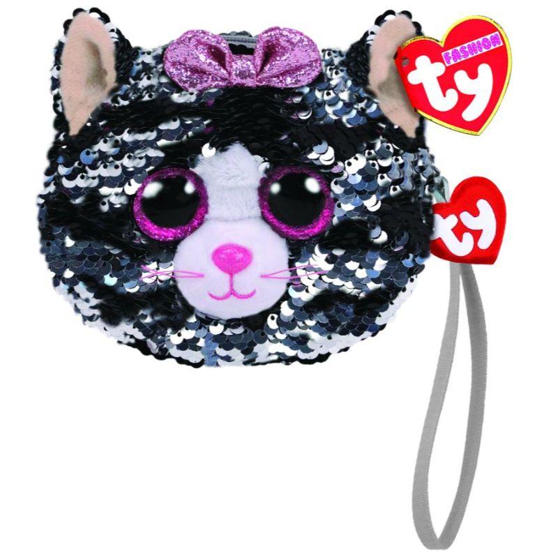 Ty - Fashion Sequin Cat Kiki Wristlet