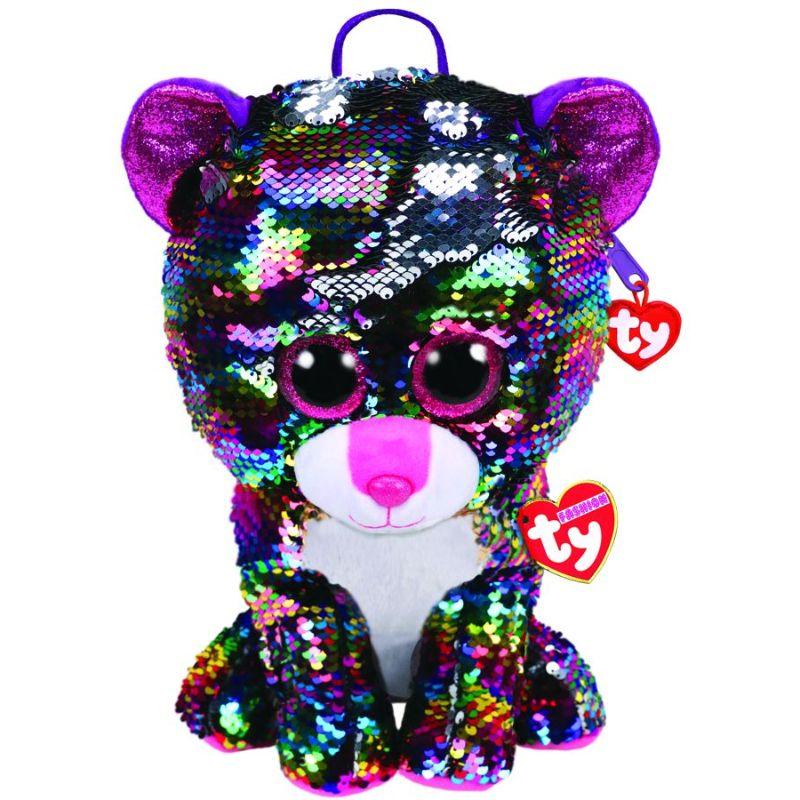 Ty - Fashion Sequin Leopard Dotty Backpack
