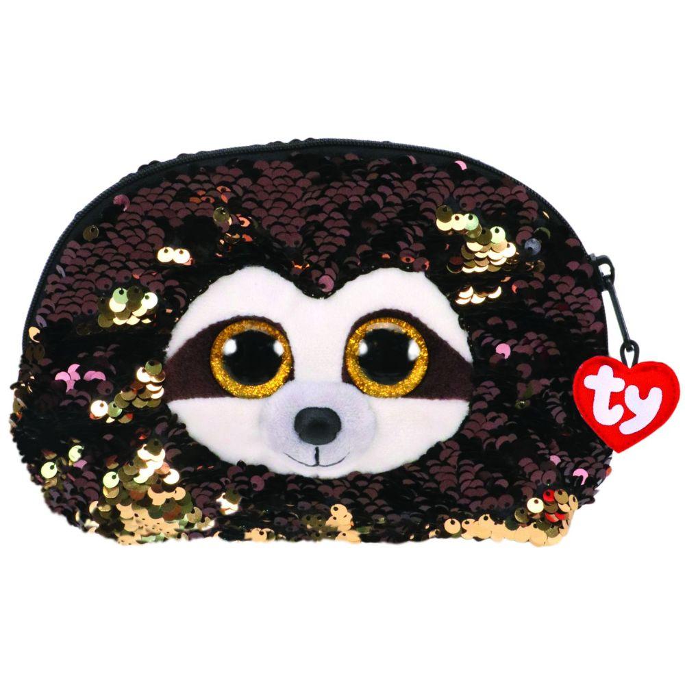 Ty - Fashion Sequin Sloth Dangler Accessory Bag