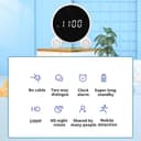 ساعة رقمية مع كاميرا مخفية Tuya Smart Life HD IP Clock Camera
