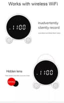 ساعة رقمية مع كاميرا مخفية Tuya Smart Life HD IP Clock Camera