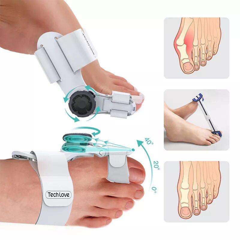 مصحح ميلان اصبع القدم الكبير ابهام القدم Tech Love Bunion Corrector